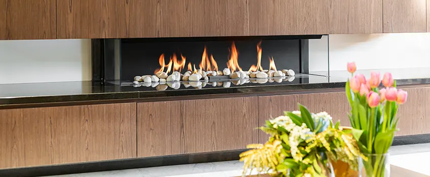 Double-height Fireplace Design Refurbishment in Springfield, Illinois